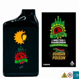 Gas Factory Durban Poison 3G Disposable Vape
