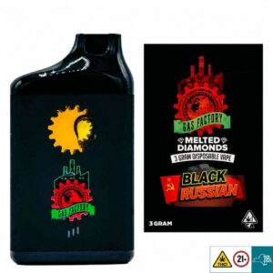 Gas Factory Black Russian 3G Disposable Vape