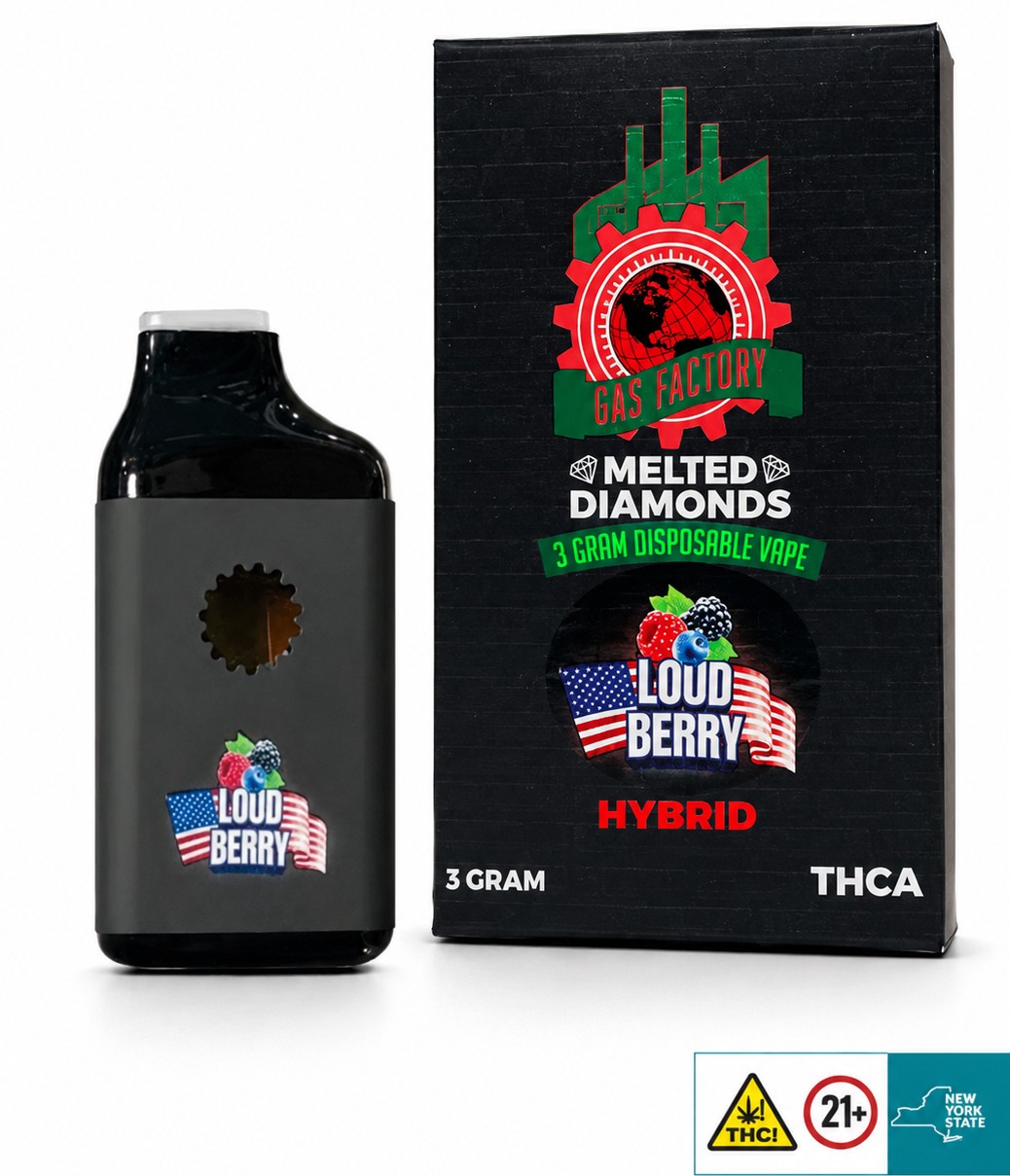 Gas Factory Loud Berry Hybrid 3G Disposable Vape