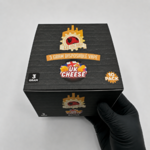 Gas Factory 10PK UK Cheese 3G Disposable Vape