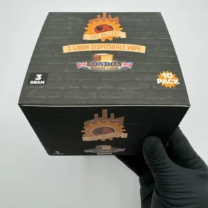Gas Factory 10PK London Pound Cake 3G Disposable Vape