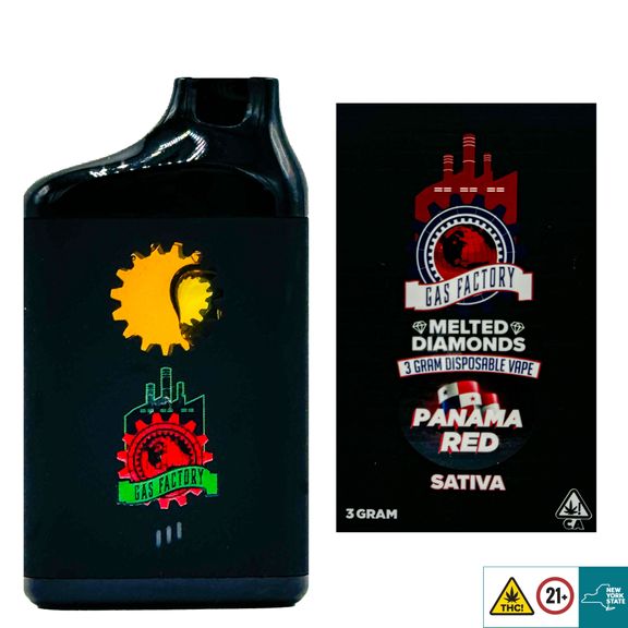 Gas Factory Panama Red Sativa 3G Disposable Vape
